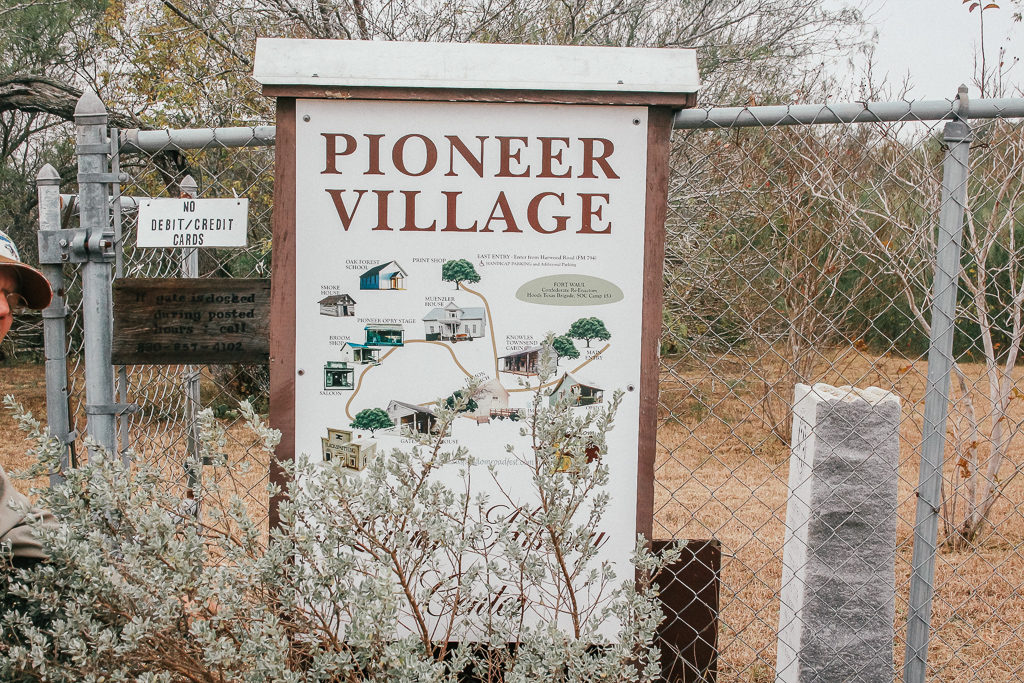 Pioneer Village Living History in Gonzalez, Texas