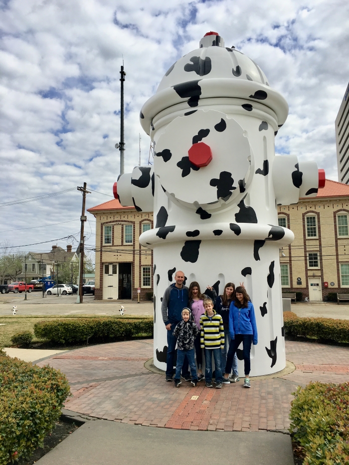 Giant Dalmation Fire Hydrant Beaumont