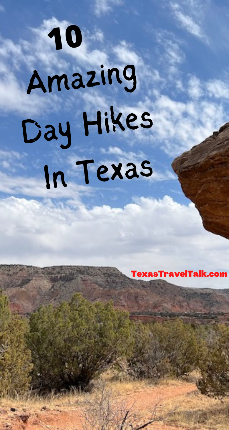 10 day hikes in texas