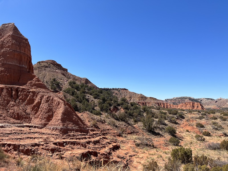 hiking trips texas