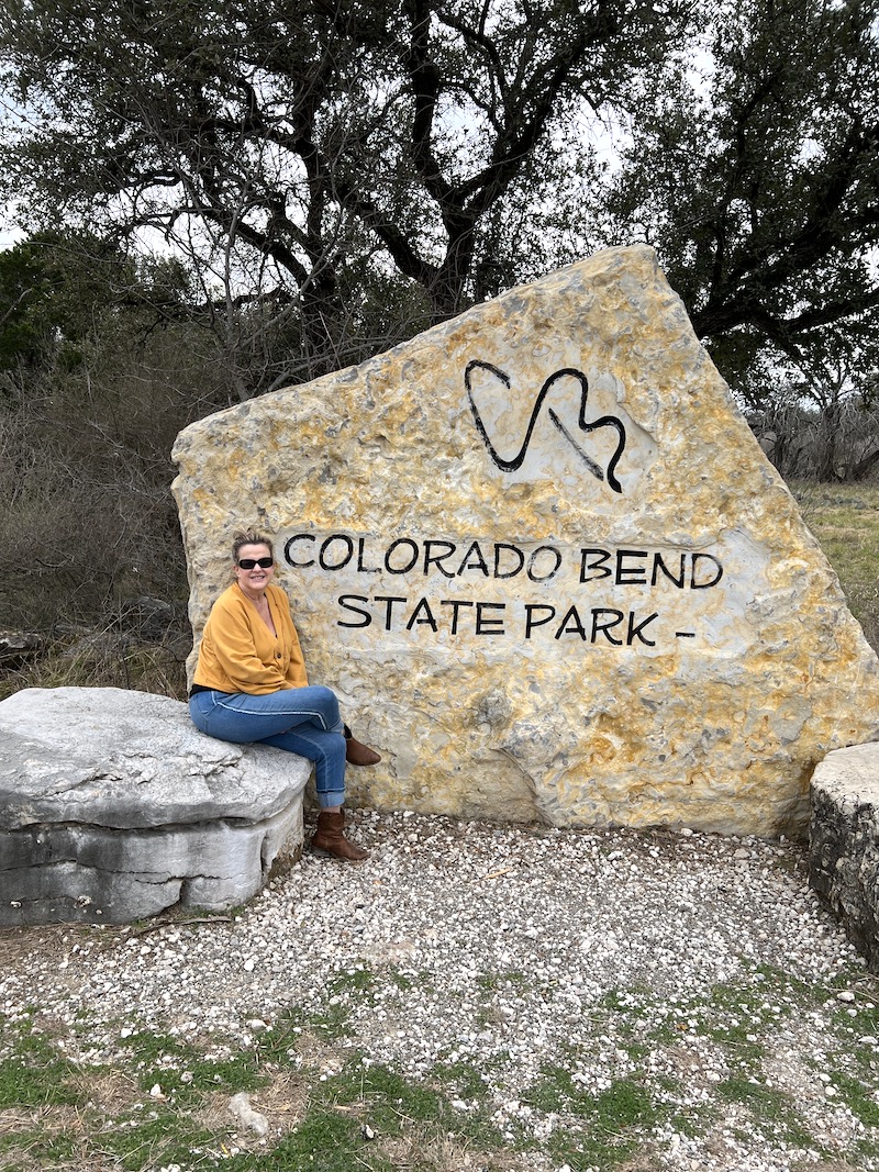 13 Lesser-Known Places In Texas To Visit Colorado Bend State Park sign