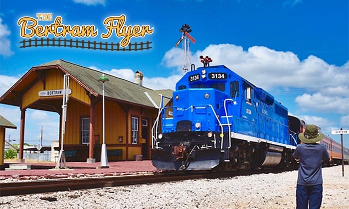 train trips in east texas