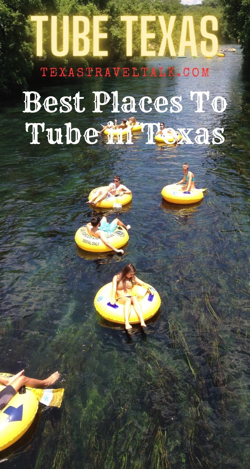 best places to go tubing in texas