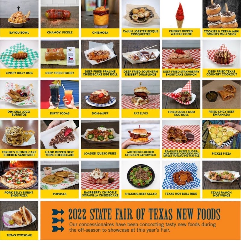 State Fair Of Texas 2024 Food Map deidre meggie