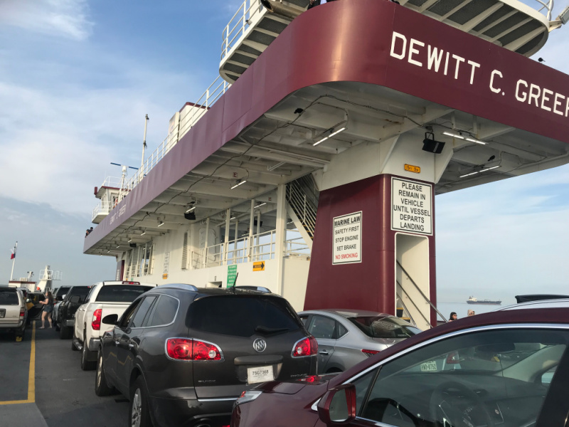 Galveston Ferry Texas Travel Talk