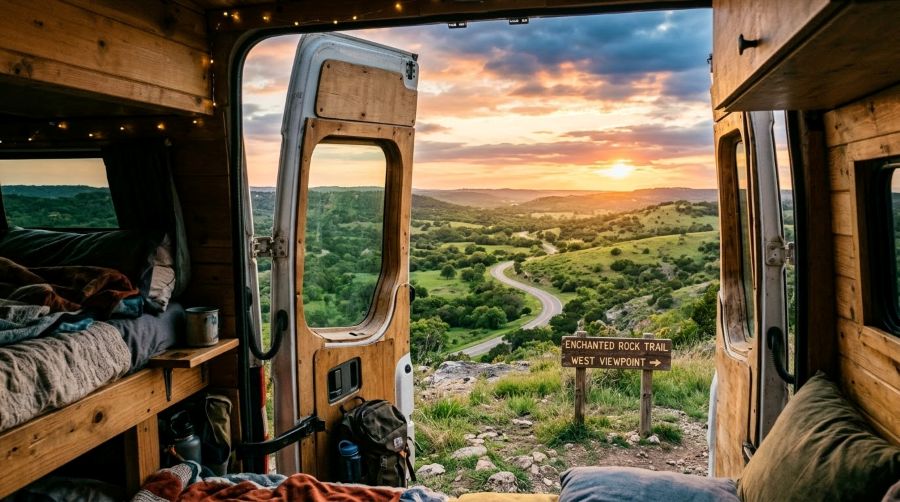 Van Life in Texas: Where to Park, Camp and Work as a Digital Nomad