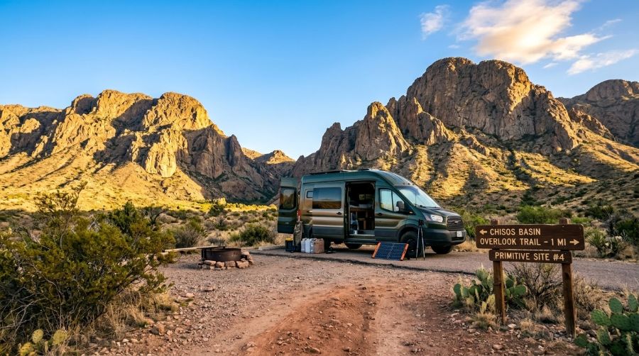 Van Life in Texas: Where to Park, Camp and Work as a Digital Nomad